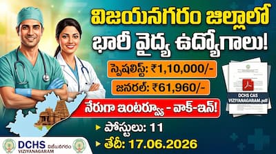 DCHS Vizianagaram Recruitment 2026